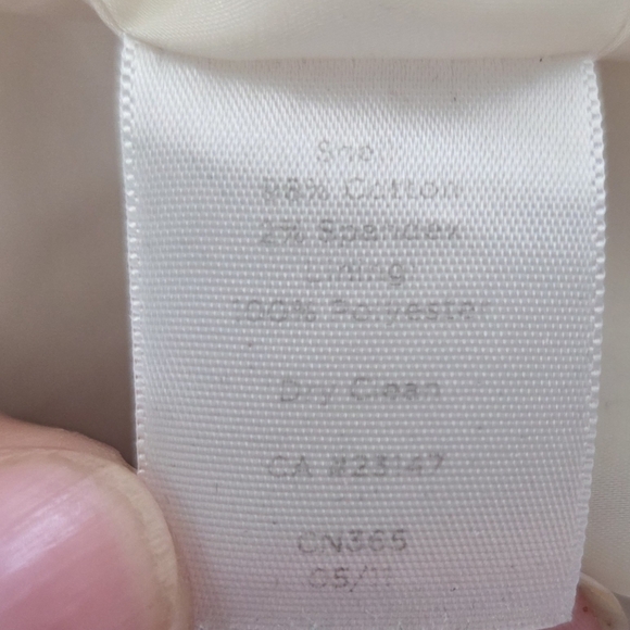 Talbots White With Brown Print Sheath Dress Size 16w - Picture 3 of 4